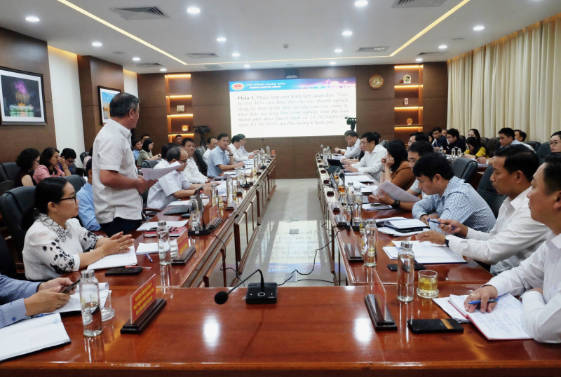 Phiên họp thường kỳ tháng 3.2024 của Thường trực HĐND thành phố Đà Nẵng - ẢNH THỦY THANH